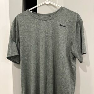 Green Nike short sleeve dry fit shirt